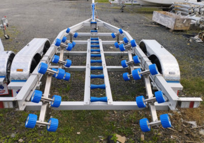 Remorque Aluminium 7m double essieux (RQ700HD)