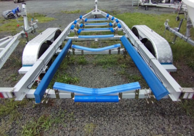 Remorque Aluminium 7m50 à patins ( RQ750GD)