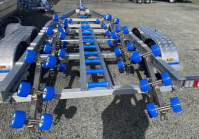 Remorque Aluminium 7m50 double essieux (RQ750HD)